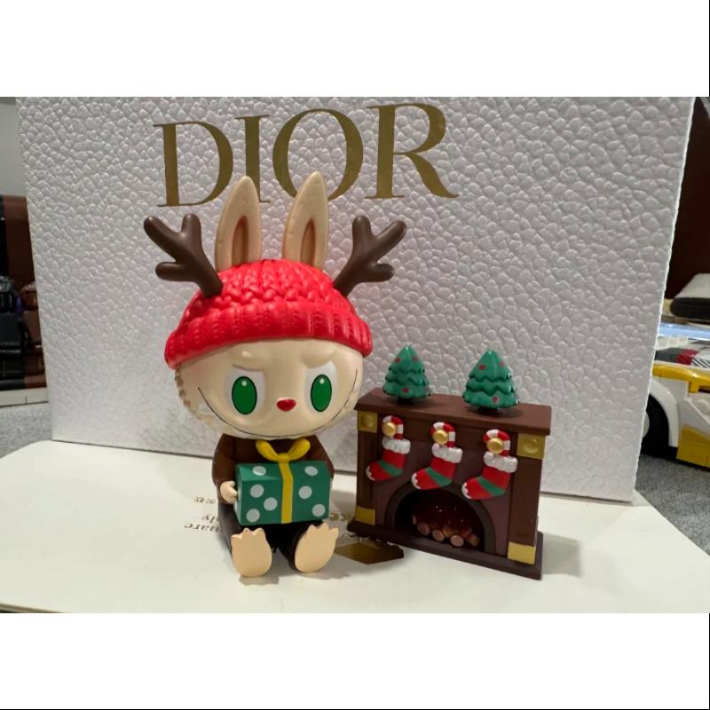 Labubu The Monsters Let's Christmas Series Fireplace