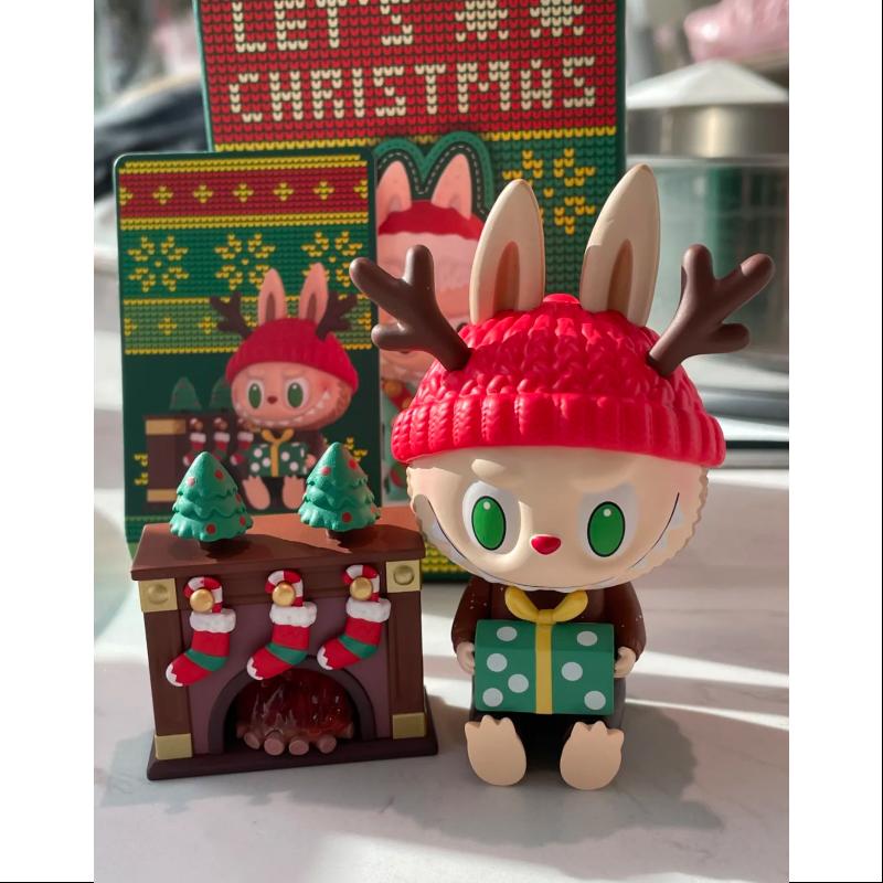 Labubu The Monsters Let's Christmas Series Fireplace