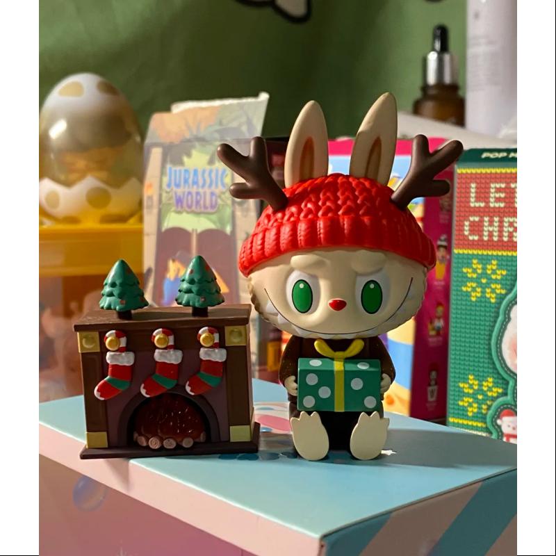 Labubu The Monsters Let's Christmas Series Fireplace