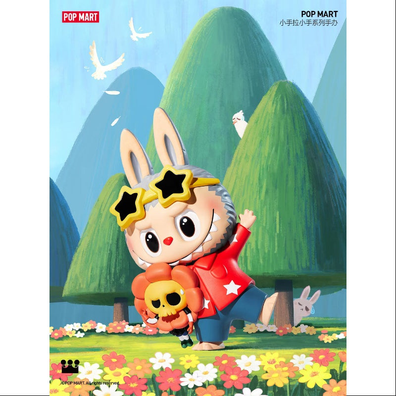 Labubu Pop Mart Hand in Hand Series Embrace the Breeze Labubu