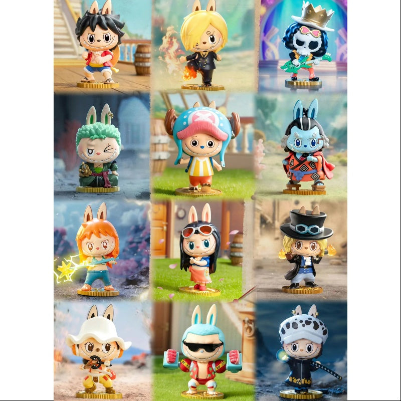 Labubu The Monsters X One Piece Series Whole Set Brand New With Plastic
