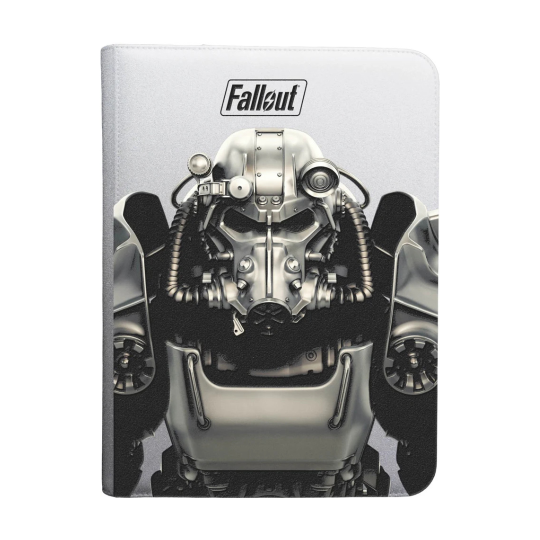 Ultra Pro - Binder Pro 9 Pocket Zipper PRO-Binder - MTG Fallout Brotherhood of Steel Bethesda