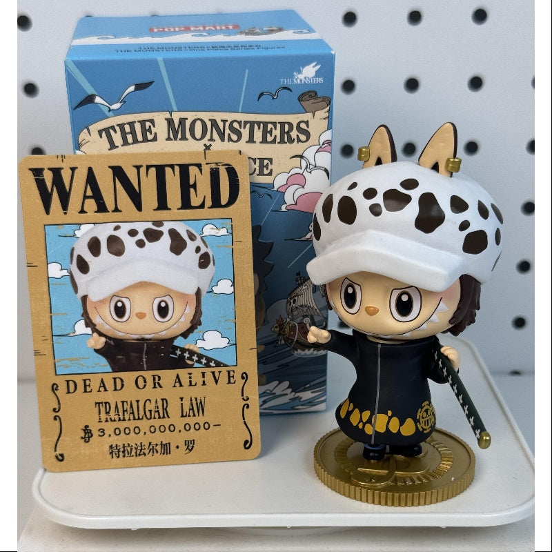 Labubu The Monsters X One Piece Series TRAFALGAR LAW