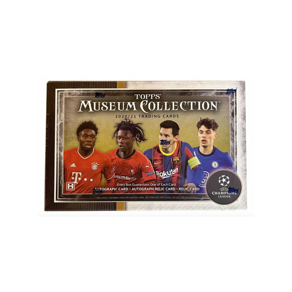 2020-2021 Topps UEFA Museum Collection Soccer
