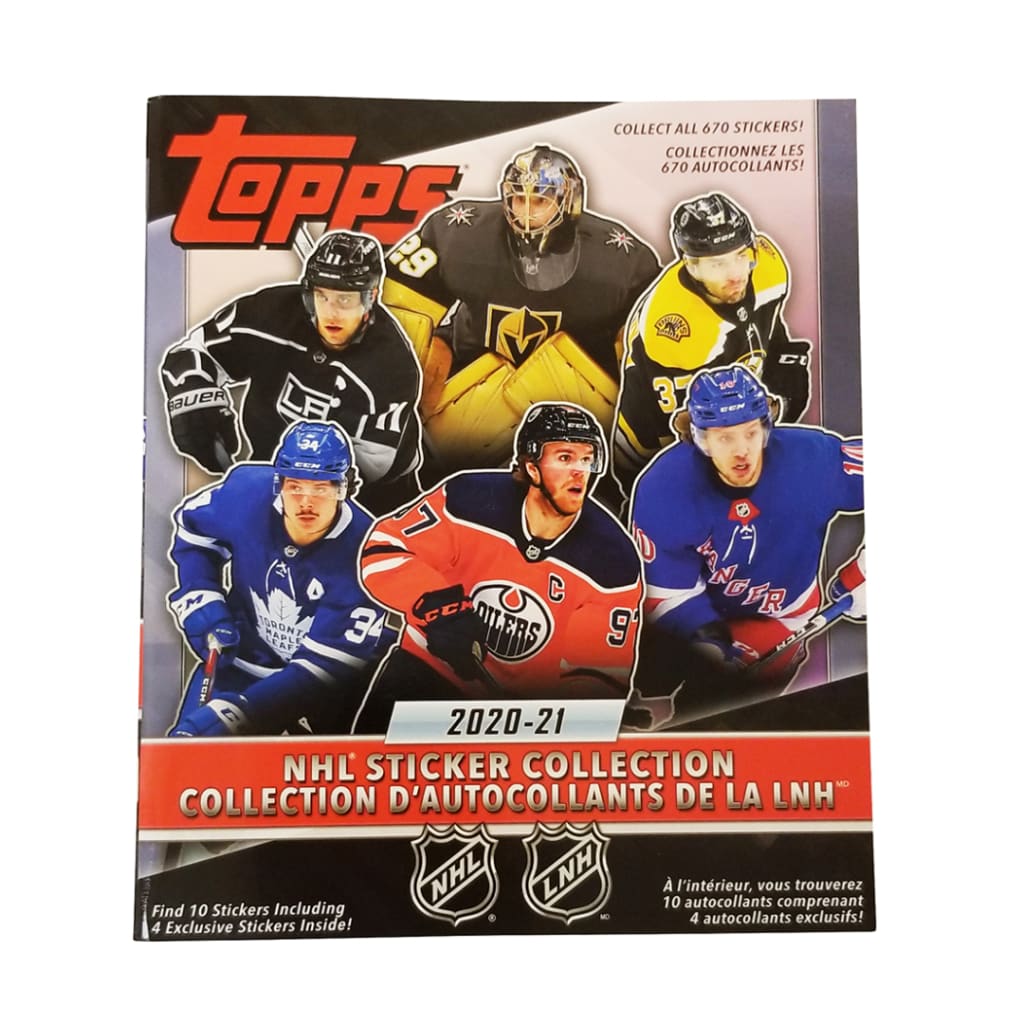 2020-21 TOPPS NHL STICKER COLLECTION ALBUM