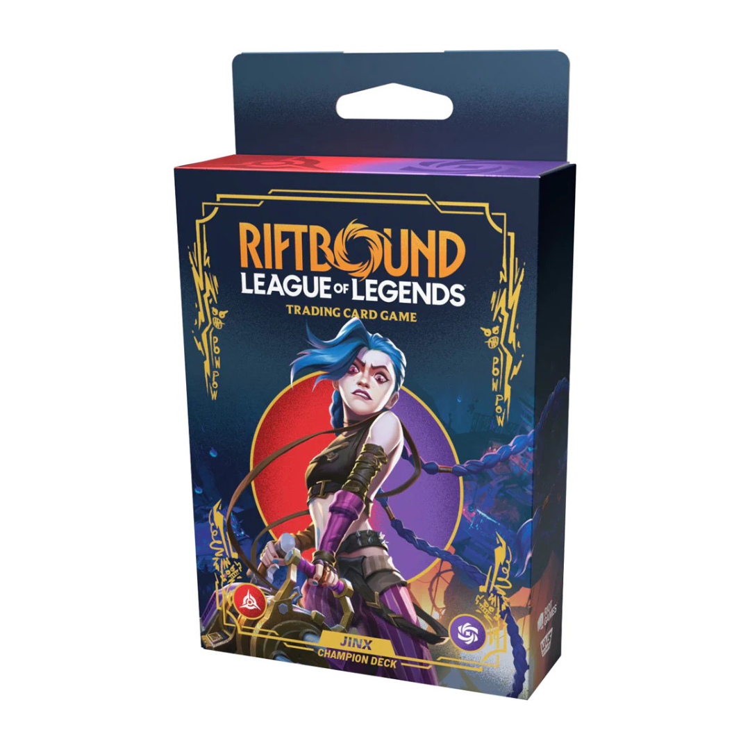 League of Legends Riftbound TCG: Origins Champion Deck Jinx (Pre Order)