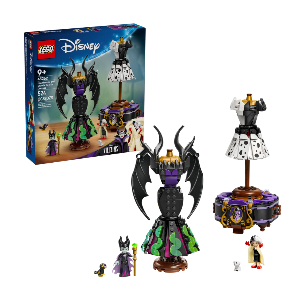 LEGO Disney Maleficent's and Cruella De Vil's Dresses