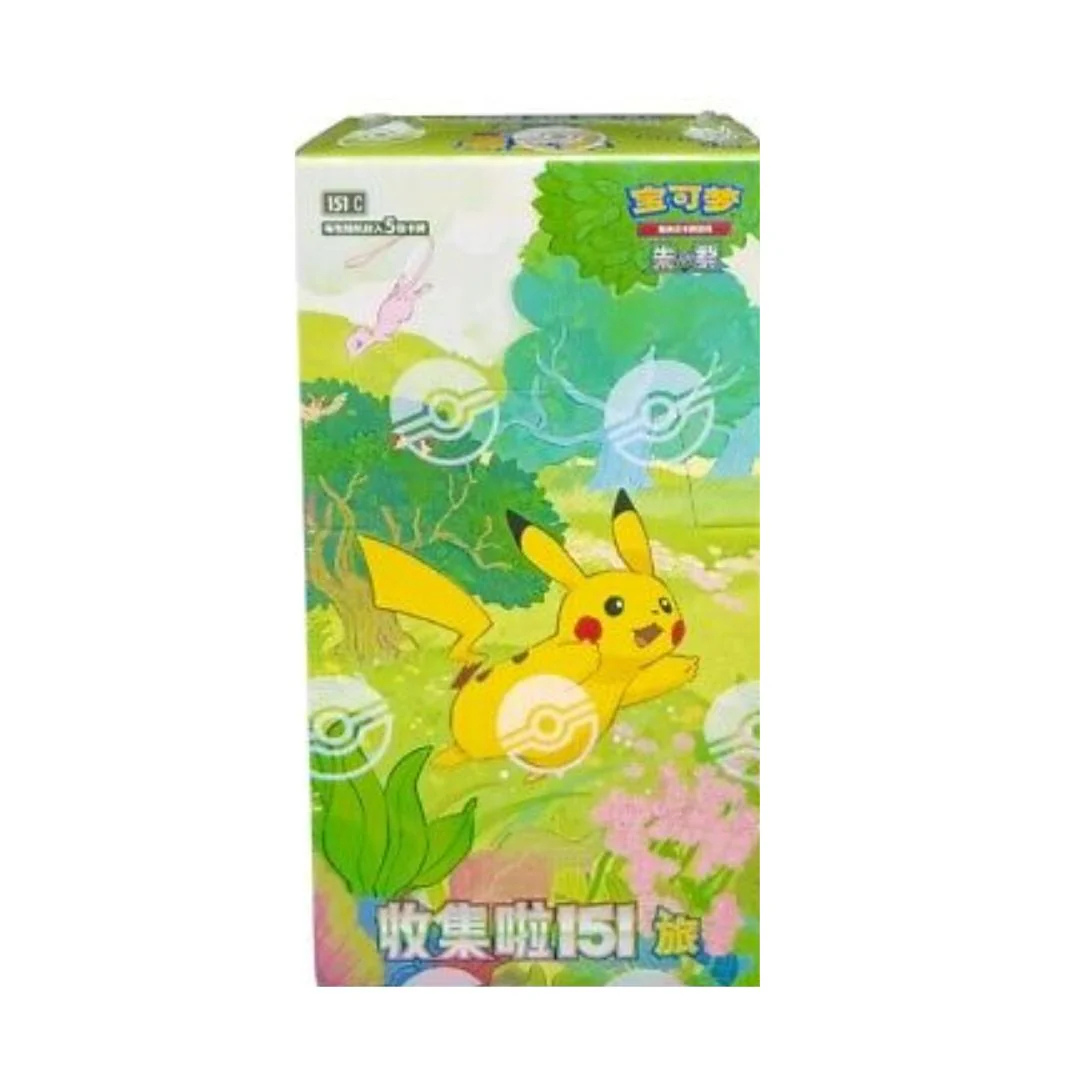 Pokemon - Collect 151 Journey - Pokemon Slim Pack Booster Box - Simplified Chinese