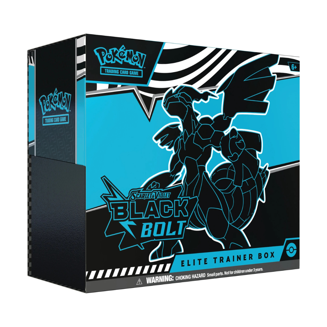 Pokemon Scarlet and Violet Black Bolt Elite Trainer