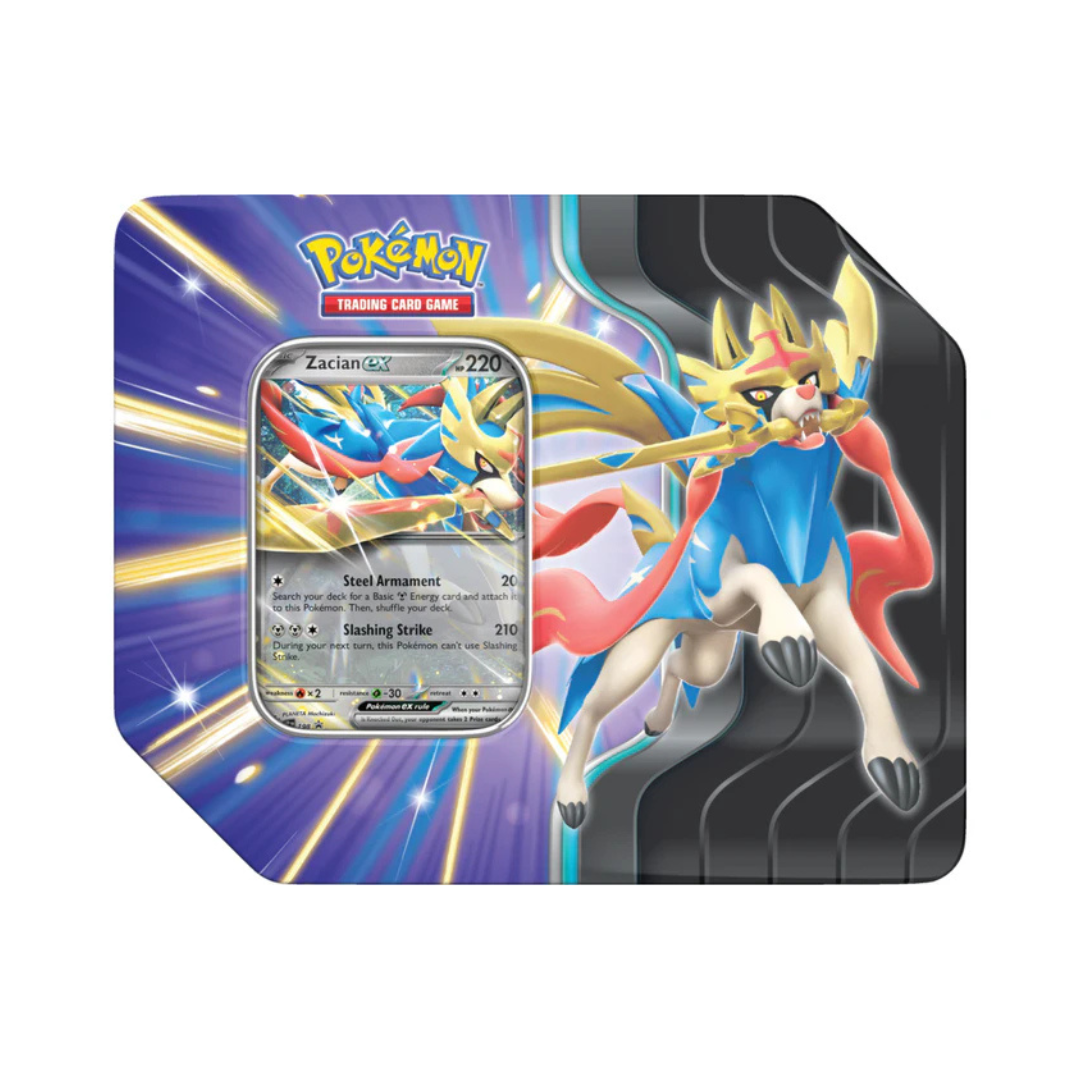 Pokemon - Slashing Legends Tin Zacian Ex
