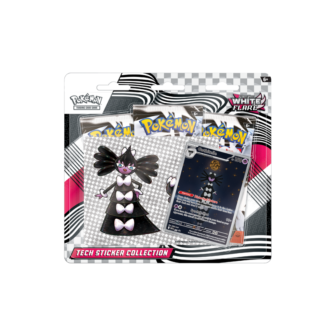 Pokemon TCG: Scarlet & Violet - White Flare Tech Sticker Collection (Gothitelle)