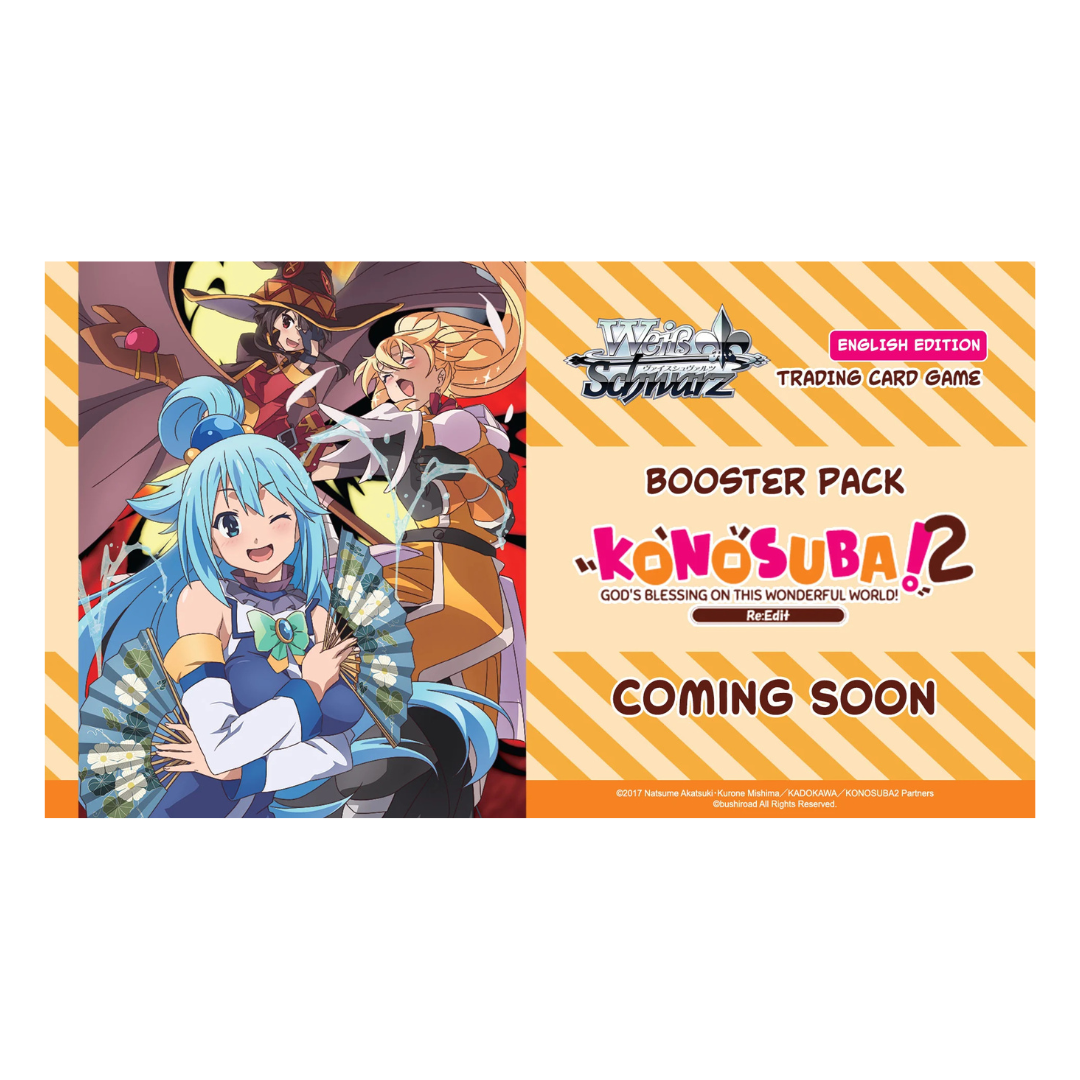 Weiss Schwarz - KONOSUBA - God’s blessing on this wonderful world! Re:Edit (Pre Order)