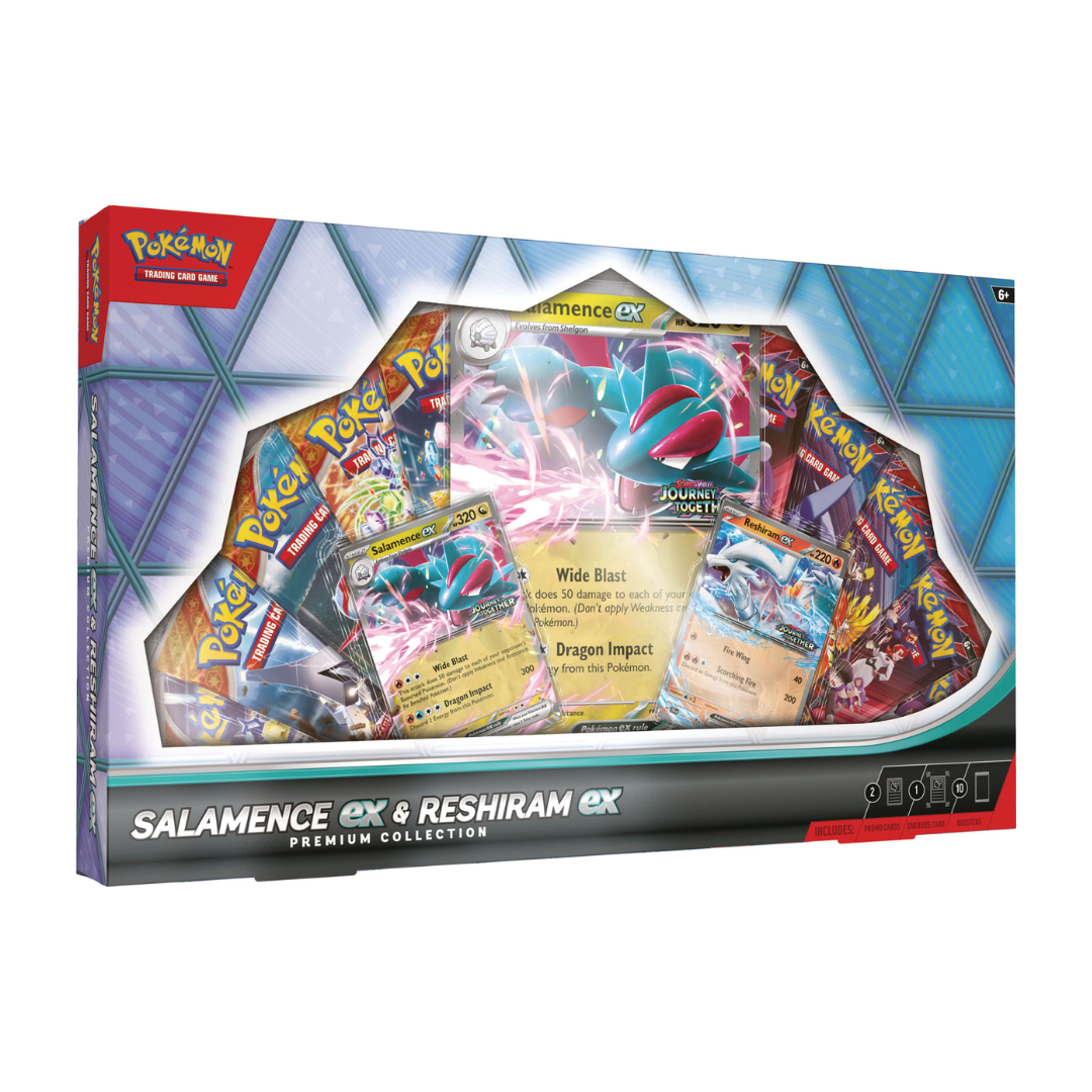 Pokemon TCG: Salamence ex &  Reshiram ex Premium Collection (Pre Order)