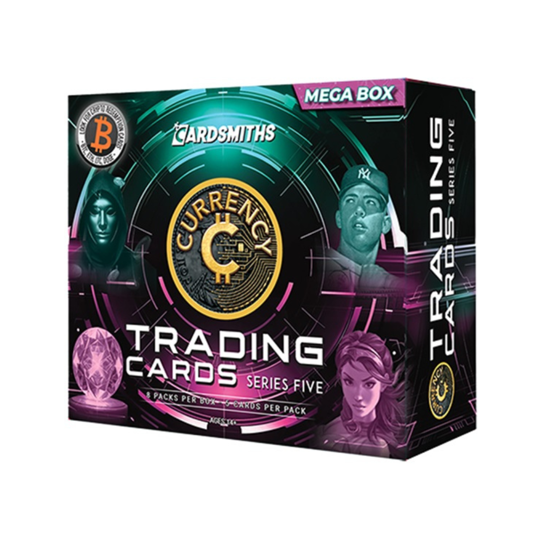 Cardsmith Currency Trading Cards Series 5 Mega Box (8 Packs)  (Pre Order)