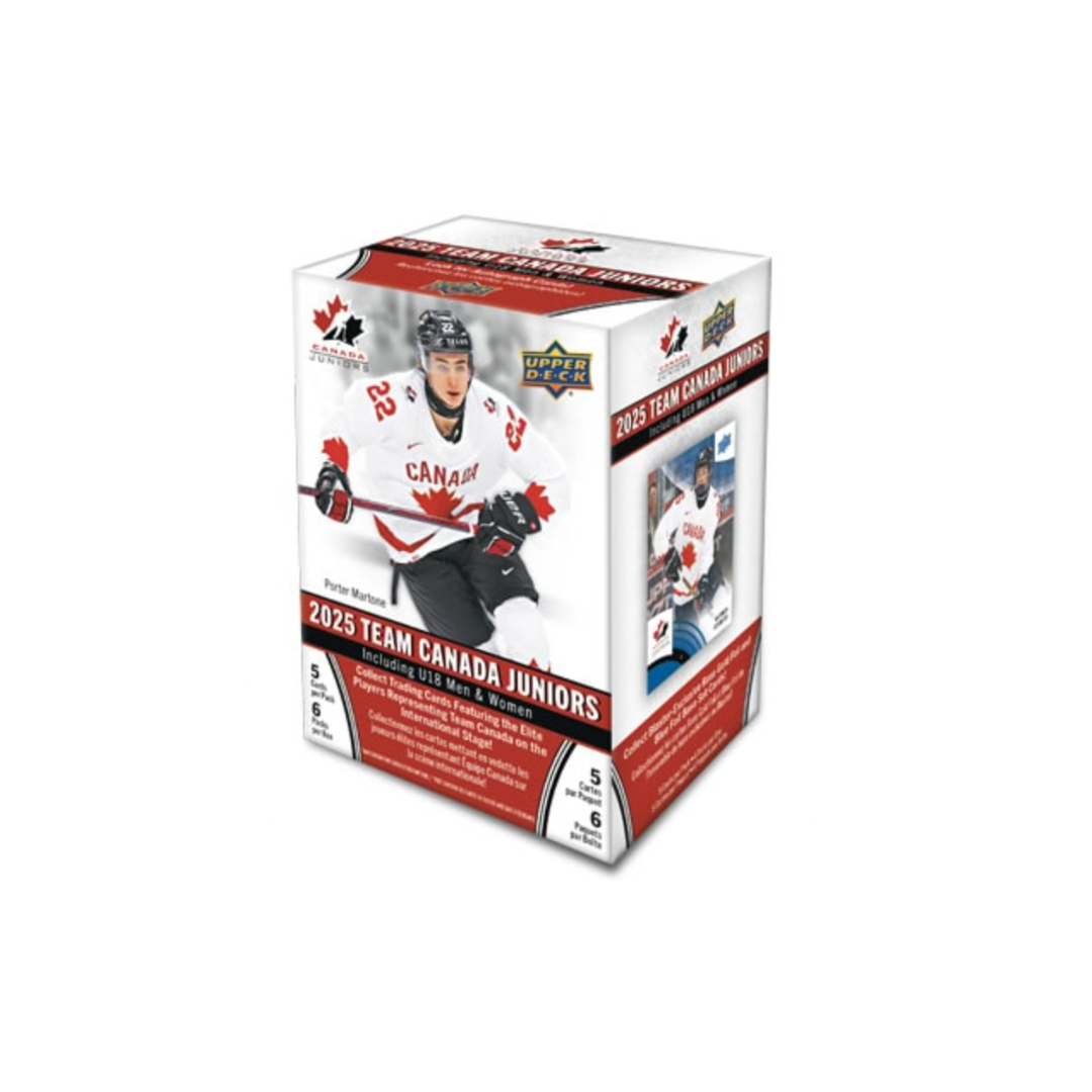 2025 Upper Deck Team Canada World Juniors Hockey Blaster Box