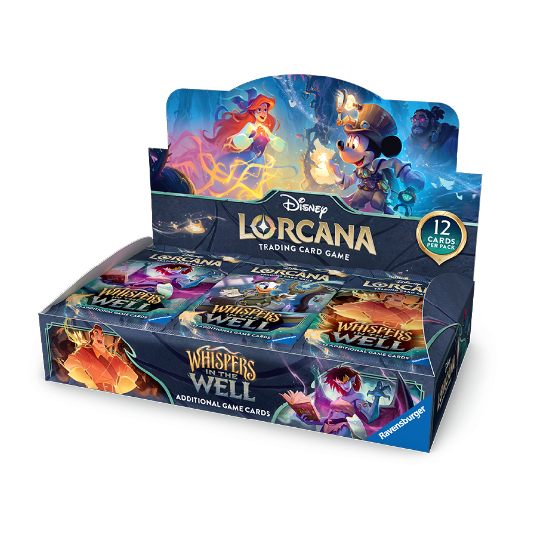 Disney Lorcana Whispers In The Well Booster Box (Pre Order)