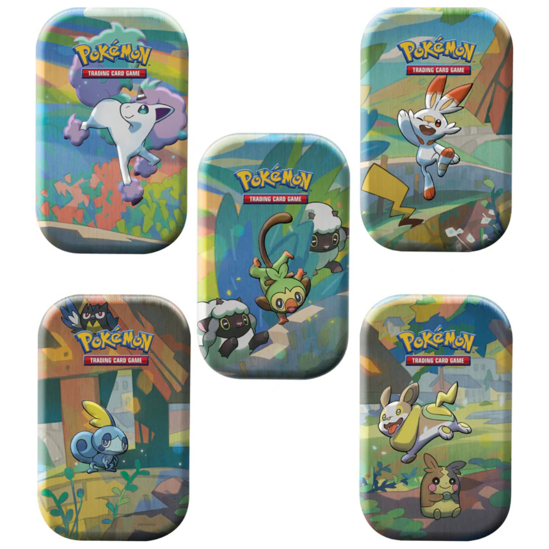 Pokemon - Galar Pals Mini Tin - 1 Random Mini Tin