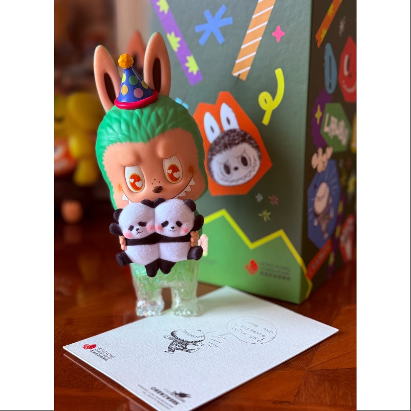 Labubu The Monsters Labubu X Panda Twins 2025 Limited Edition