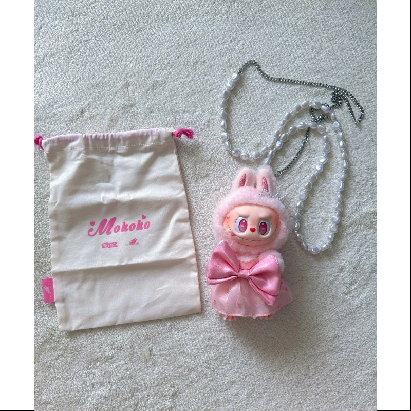 Labubu The Monsters Mokoko Jump Into Summer Vinyl Plush Pendant 2025 Limited Edition