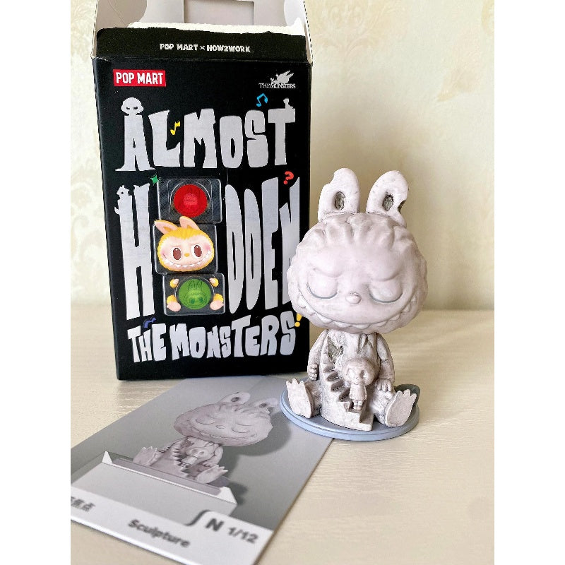 Labubu The Monsters Almost Hidden Series Sculpture