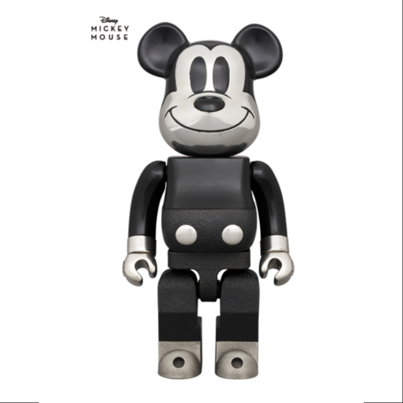 Bearbrick Royal Selangor Mickey Mouse B&W Ver.400% Be@rbrick 2024 Limited