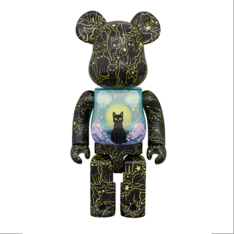 Bearbrick Cat In The Night Sky 400% Be@rbrick 2024 Limited