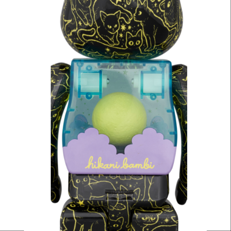 Bearbrick Cat In The Night Sky 400% Be@rbrick 2024 Limited