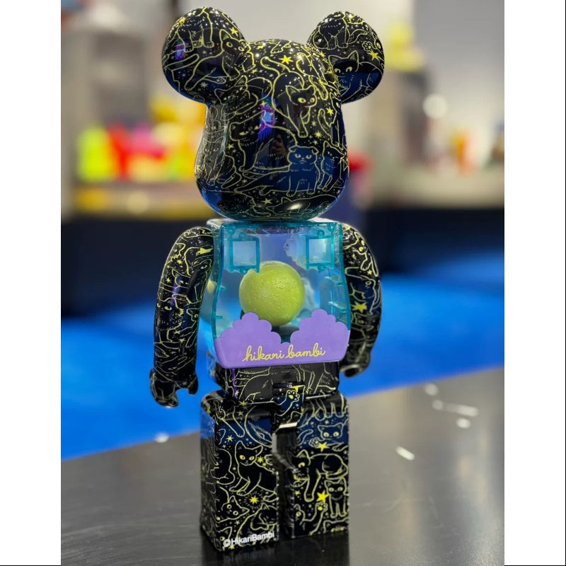 Bearbrick Cat In The Night Sky 400% Be@rbrick 2024 Limited