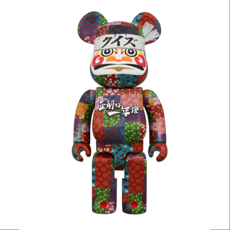 Bearbrick Daruma Quiz Answer Is One Year Later 400% Be@rbrick 2024 Limited