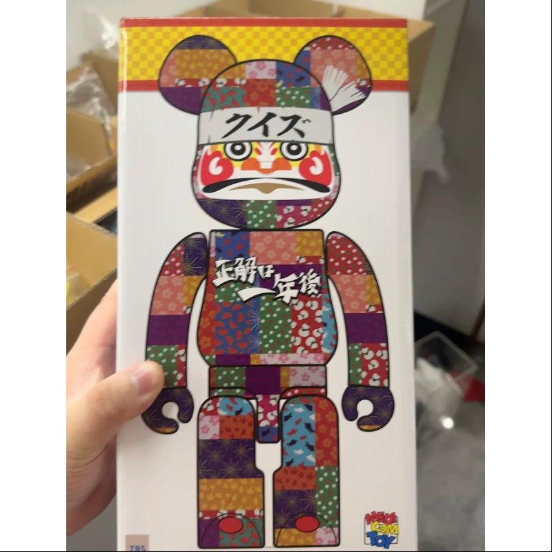 Bearbrick Daruma Quiz Answer Is One Year Later 400% Be@rbrick 2024 Limited