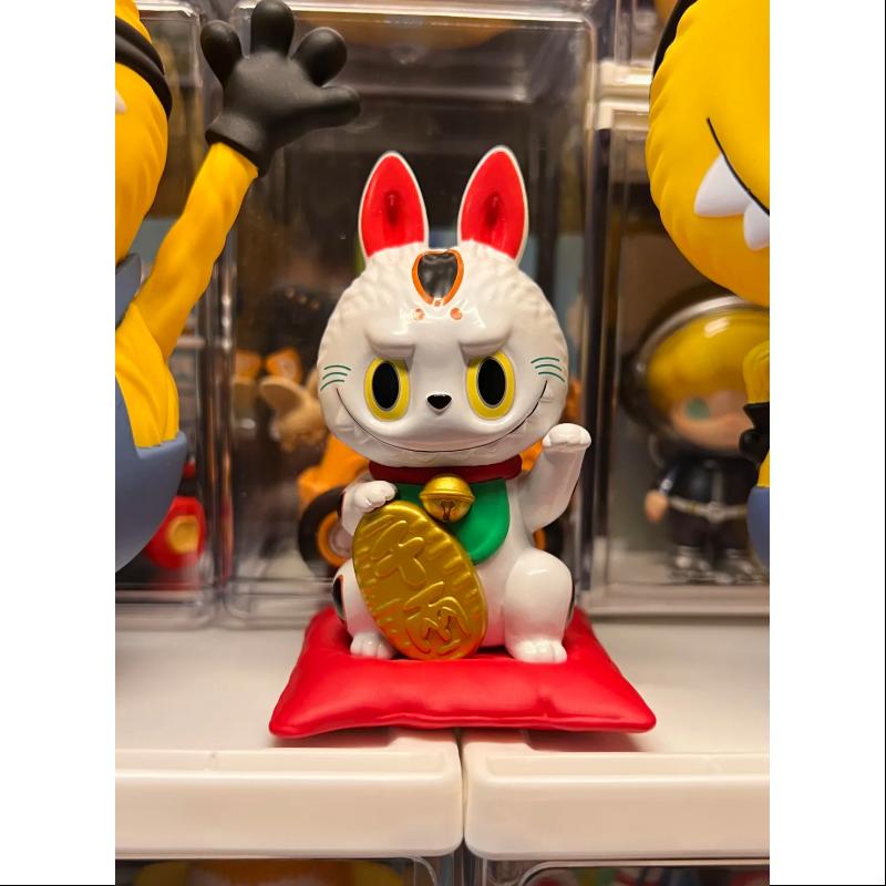 Labubu The Monsters Lucky Cat Manekl Japanese LIMITED