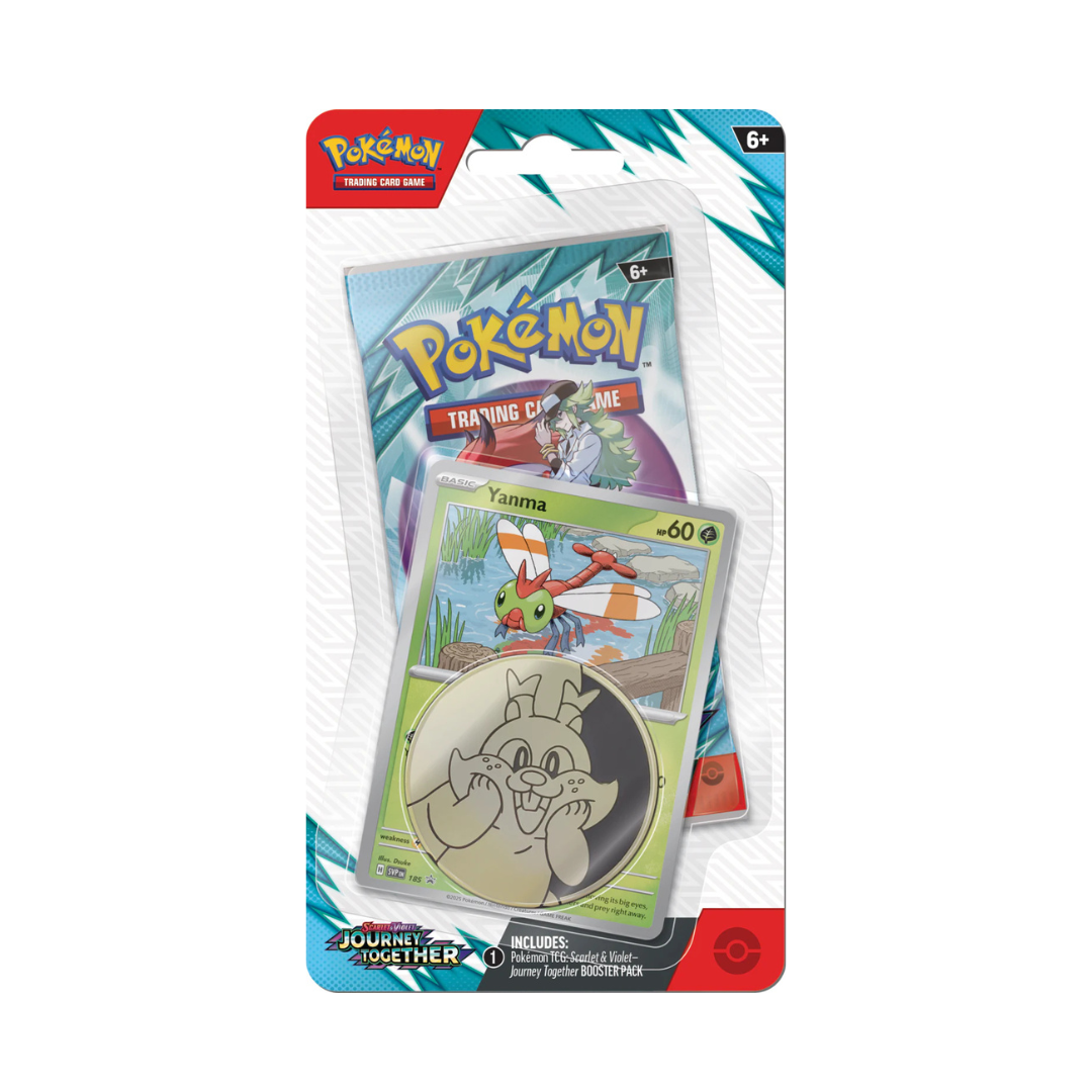 Pokemon - Scarlet and Violet - Journey Together - Checklane Blister - Yanma