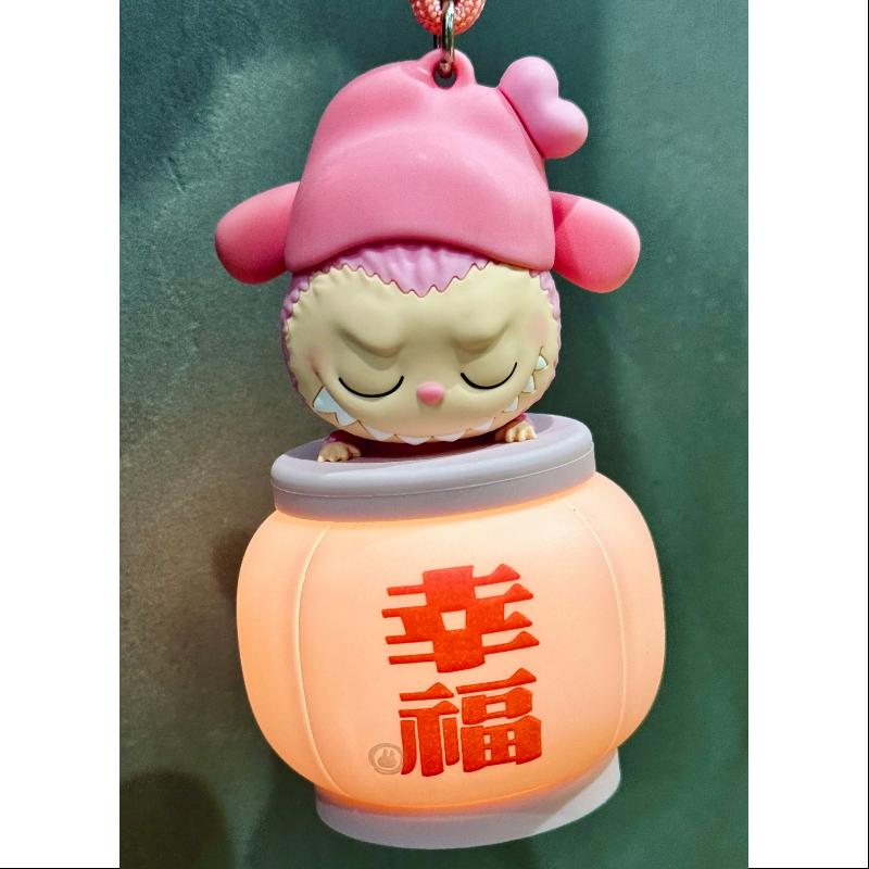Labubu The Monsters Let's Have Fun Together Night Light Series Happiness