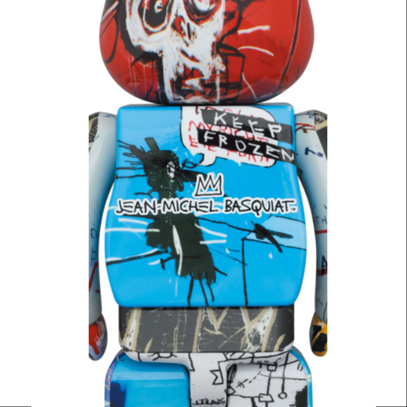 Bearbrick Jean Michel Basquiat Special 400% & 100% Be@rbrick 2024 Limited