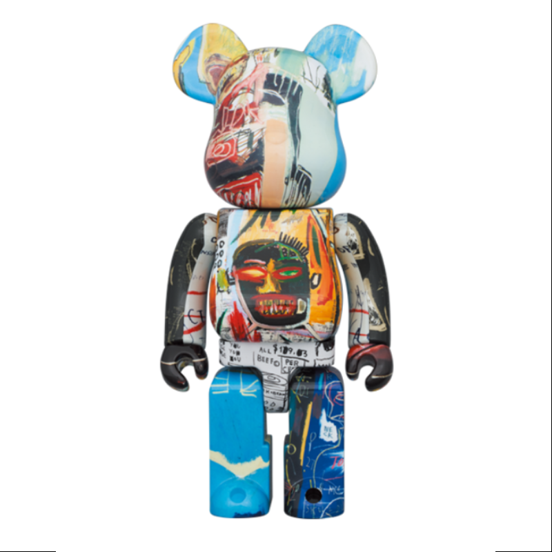 Bearbrick Jean Michel Basquiat Special 400% & 100% Be@rbrick 2024 Limited