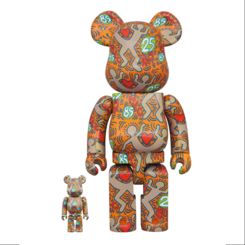 Bearbrick Keith Haring Special 400% & 100% Be@rbrick 2024 Limited