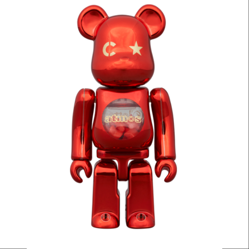 Bearbrick x Atmos x Clottee 400% & 100% Be@rbrick 2023 Limited