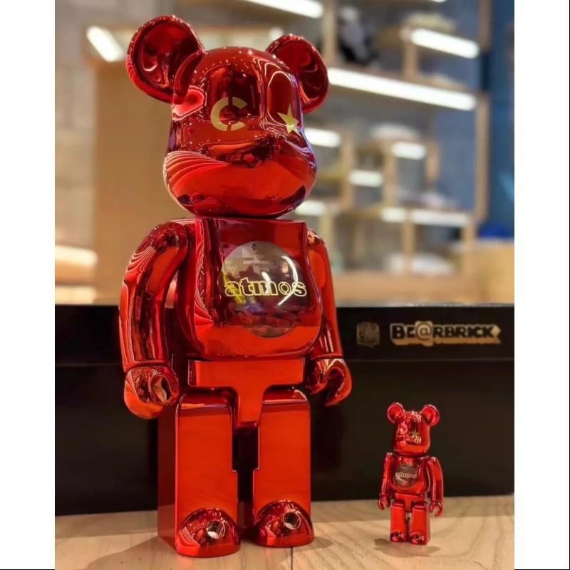 Bearbrick x Atmos x Clottee 400% & 100% Be@rbrick 2023 Limited