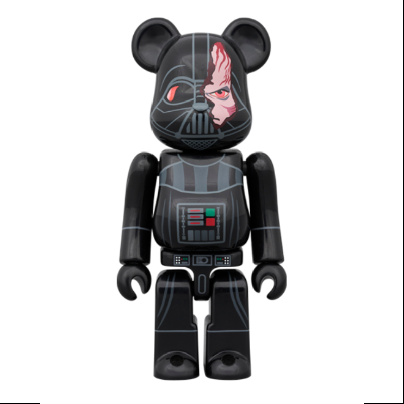 Bearbrick Darth Vader(TM) Damage Ver.(Obi-Wan Kenobi Ver.) 400% & 100% Be@rbrick 2023 Limited