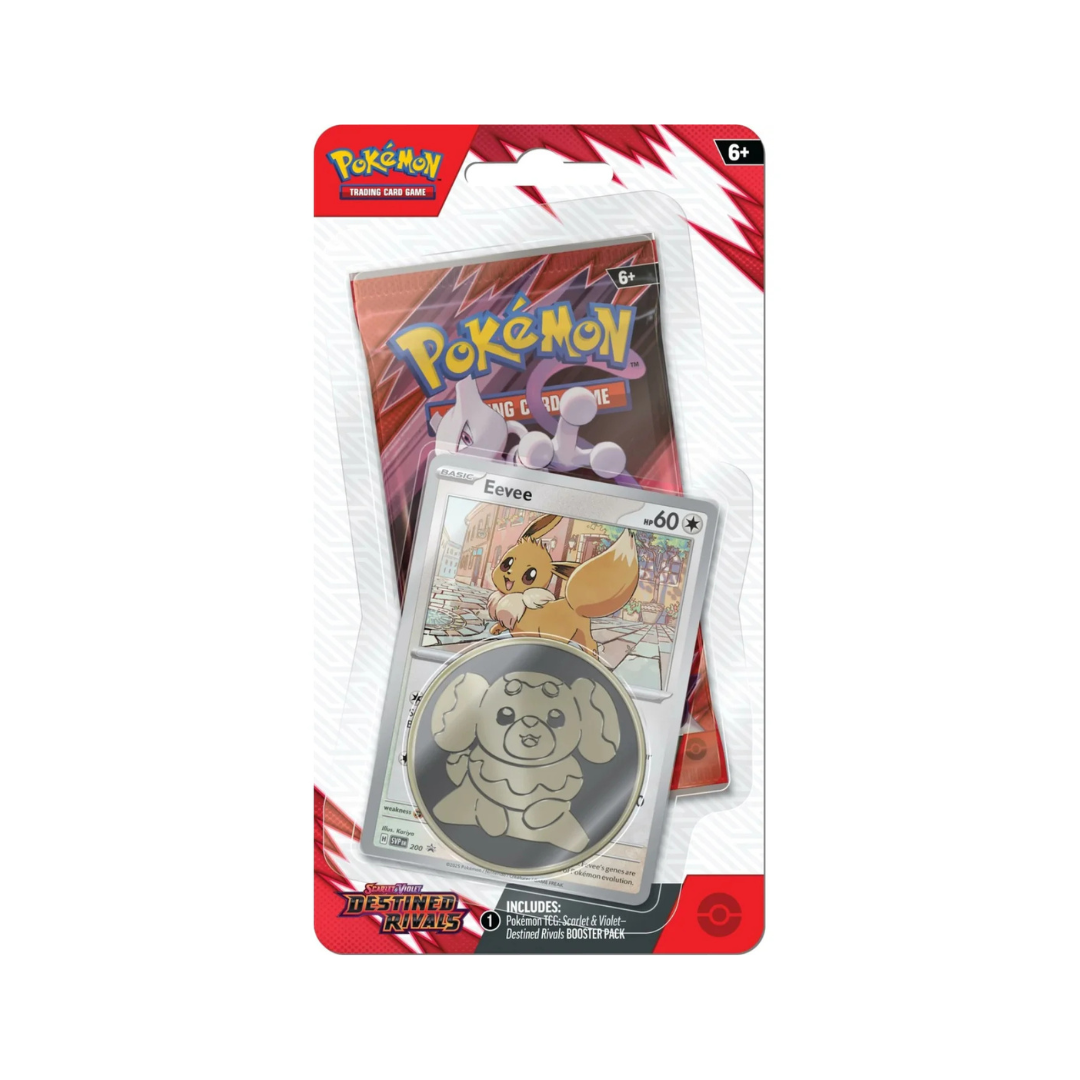 Pokemon - Scarlet and Violet - Destined Rivals - Checklane Blister - Eevee