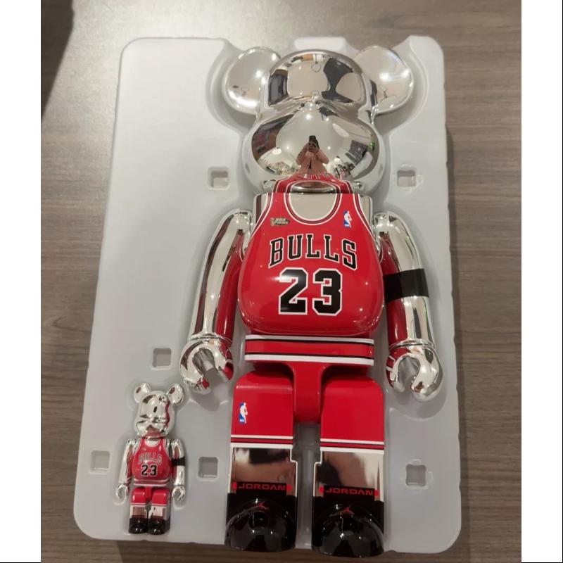 Bearbrick Michael Jordan 1998 Last Shot 400% & 100% Be@rbrick 2023 Limited