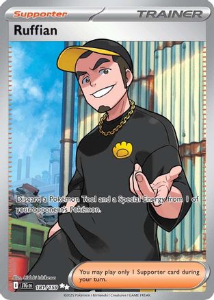 Ruffian - 181/159 (181) Ultra Rare Holofoil
