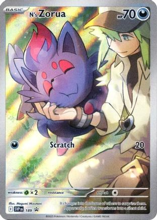 N's Zorua - 189 (189) Promo Holofoil