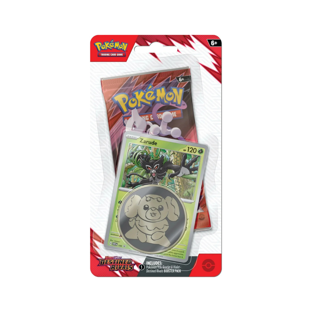 Pokemon - Scarlet and Violet - Destined Rivals - Checklane Blister - Zarude