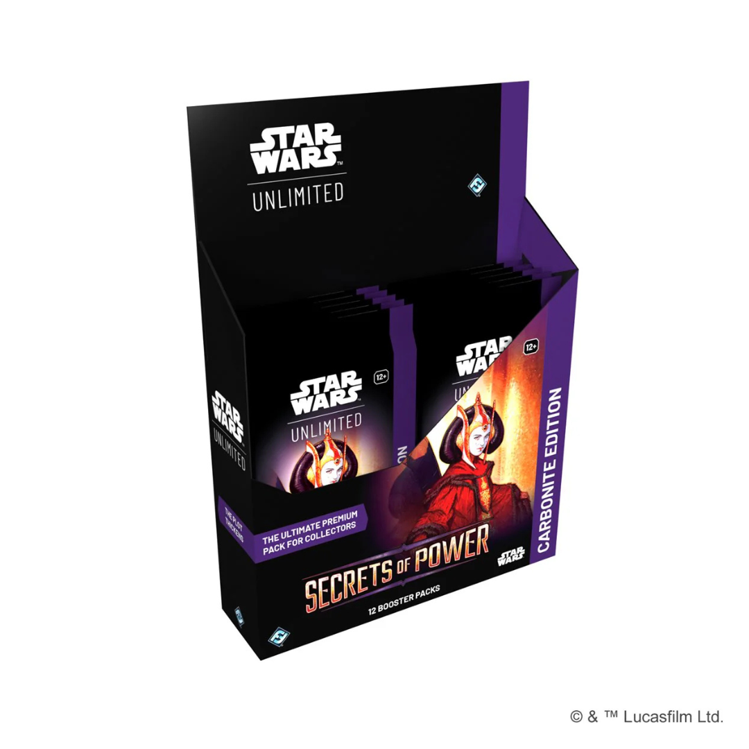 Star Wars: Unlimited: Secrets of Power - Carbonite Booster Box (Pre Order)