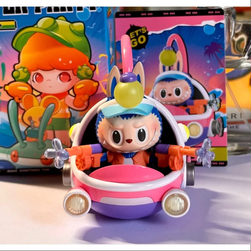 Labubu Pop Mart PopCar Water Party Series Labubu