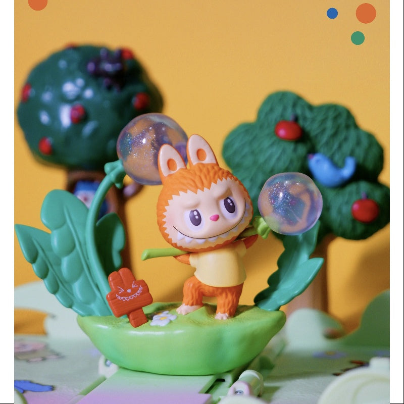 Labubu Pop Mart Gift For You Greeting Card Series Labubu Dandelion