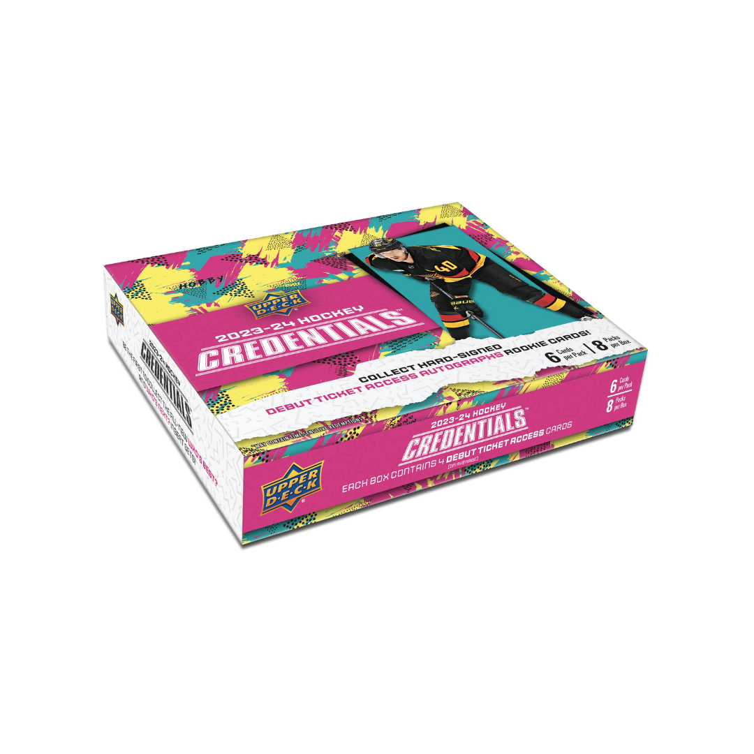 2023-24 Upper Deck Credentials Hockey Hobby Box