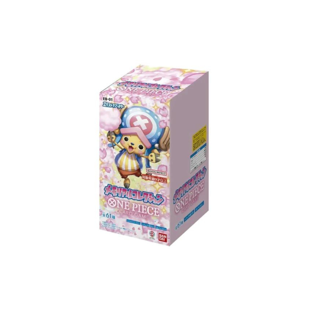 One Piece Card Game - EB01 - Memorial Collection Booster Box - Japanese