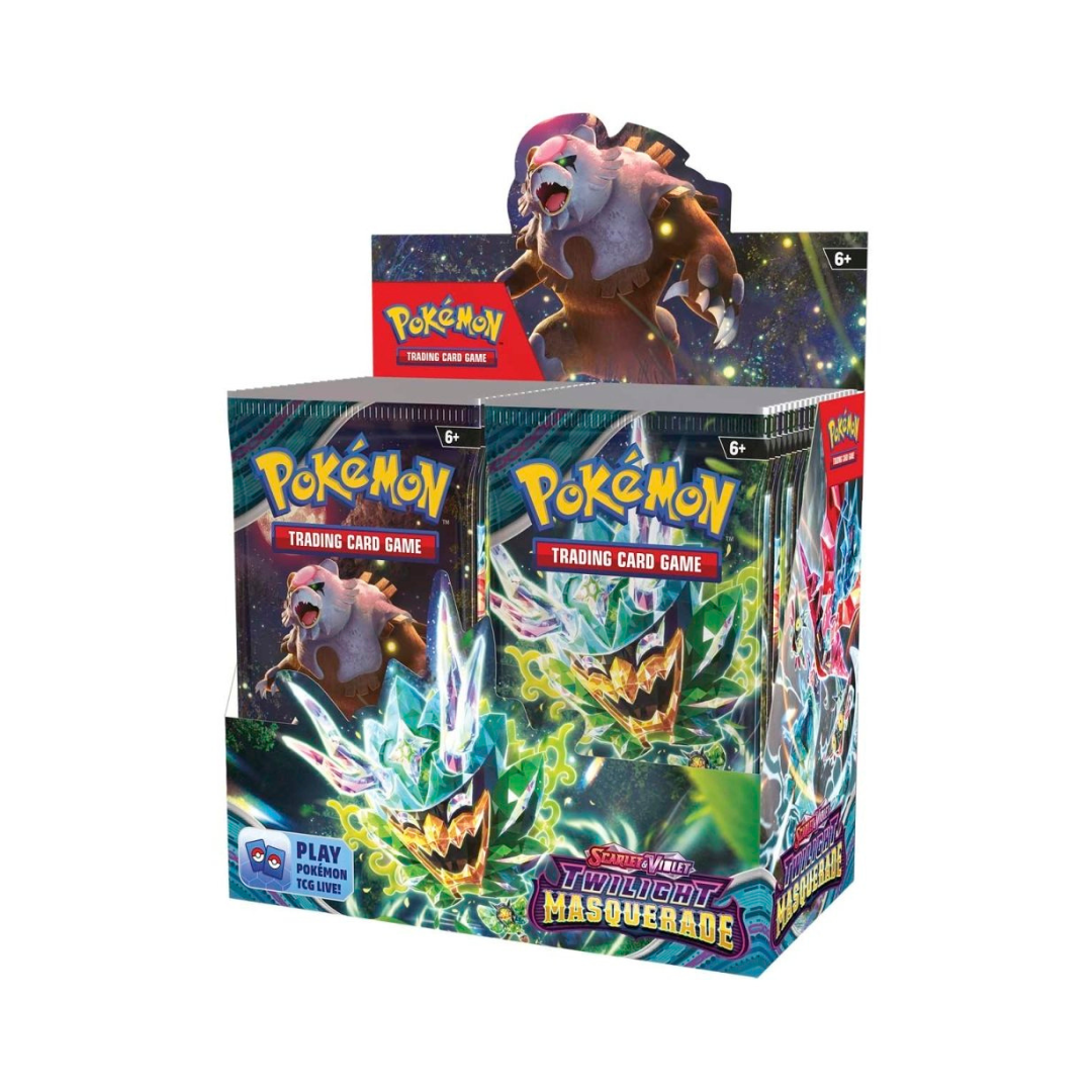 Pokemon TCG: Scarlet & Violet - Twilight Masquerade Booster Display Box (36 Packs)